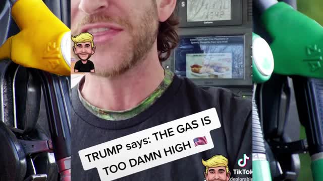 Trump at the Gas Station!