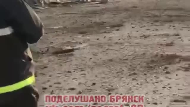 Ukraine War - Video of damage to an oil depot in the Starodubsky district