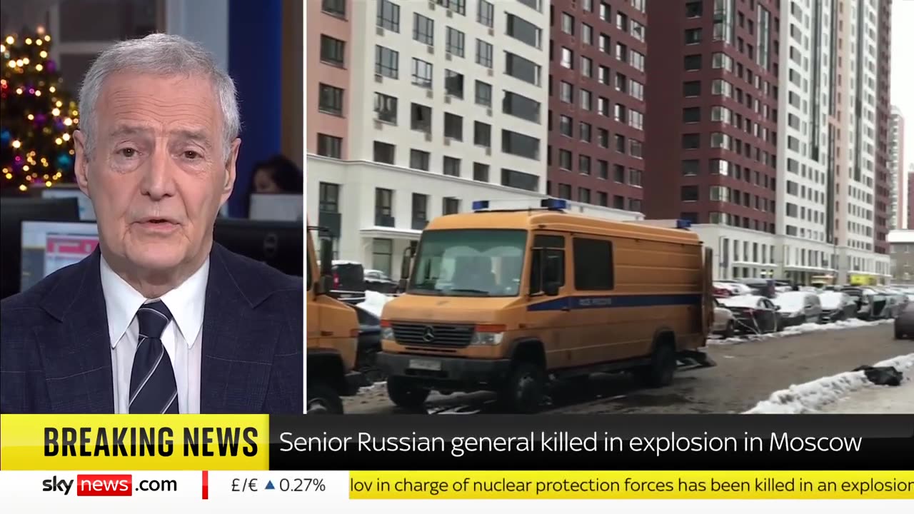 Senior Russian general killed in explosion in Moscow: Sky's Michael Clarke explains