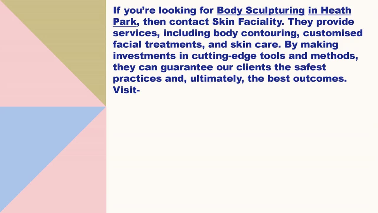 Best Body Sculpturing in Heath Park