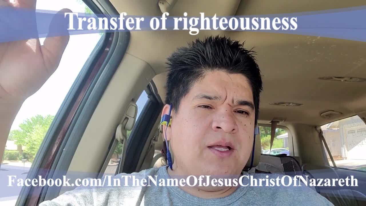 Transfer of righteousness