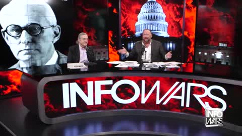 Alex Jones makes his co-host uncomfortable and kicks ass