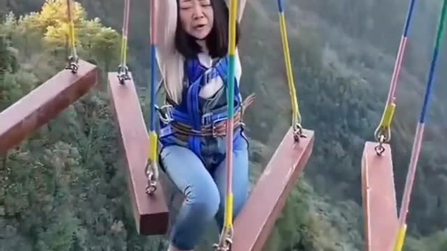 Funny Acrobat Dangerous