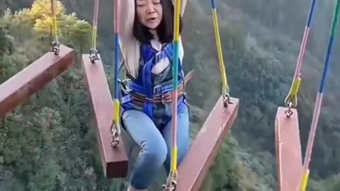 Funny Acrobat Dangerous