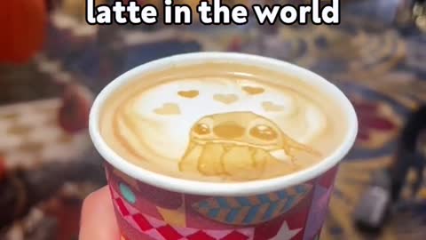 POV: you're about to drink the cutest latte in the worlda