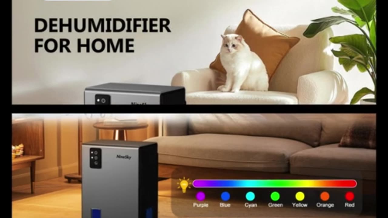 NineSky Dehumidifier for Home