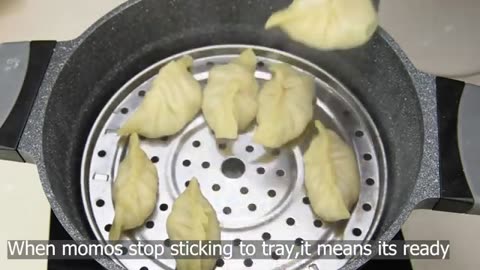 Steamed Chicken Momos Recipe