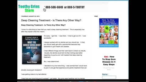 Dental Deep Cleaning? Is There An Alternative?