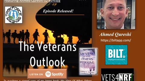 The Veterans Outlook Podcast Featuring Ahmed Qureshi (#52).