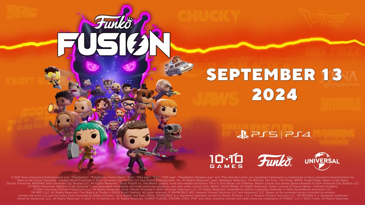 Funko Fusion - Reveal Trailer - PS5 & PS4 Games