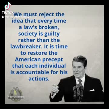 Flashback- Ronald Reagan w/some old school