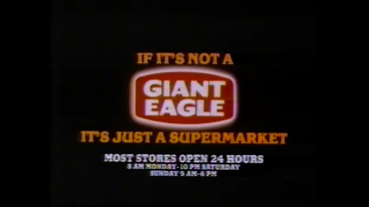 January 23, 1983 - Giant Eagle Supermarkets Commercial