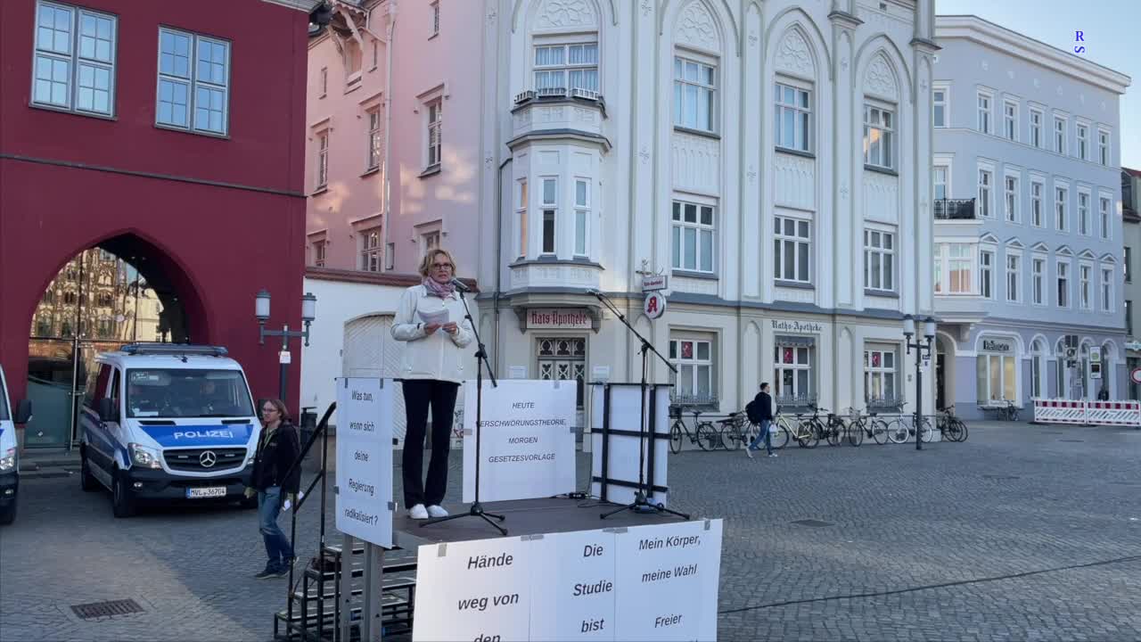 Greifswald: Redebeitrag von Ina am 02-05-2022