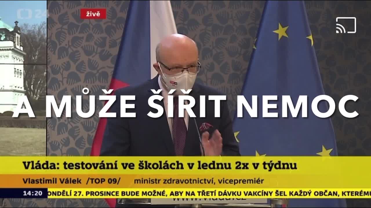 Roman Prymula Covid-19 vs. H1N1 = lži, dezinformace, propaganda a podvod