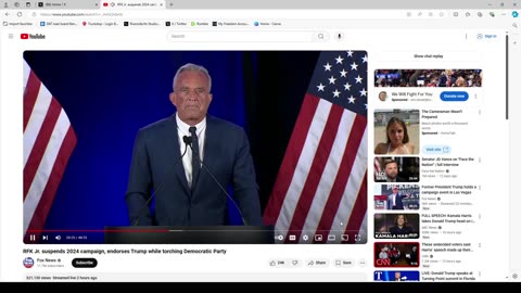 the constitutionalist - Ep. 34 RFK suspends campaign and endorses Trump!