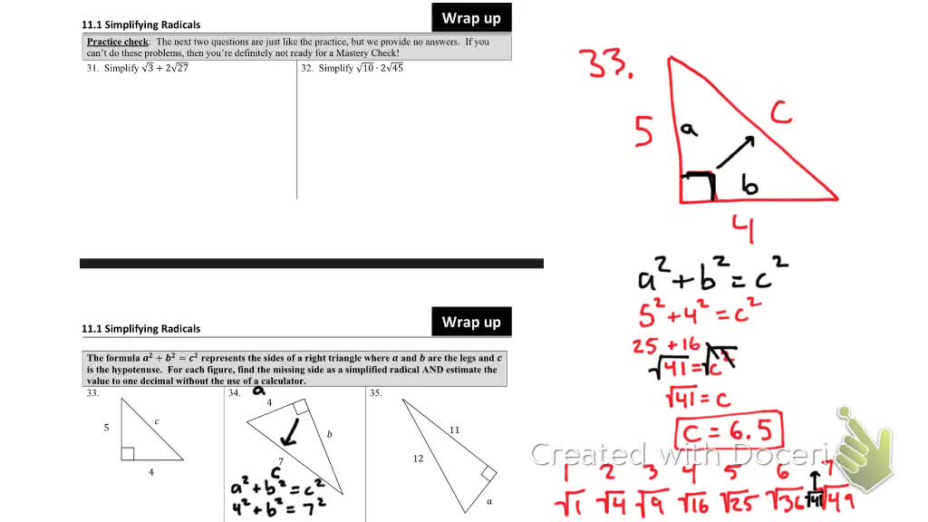 Simplifying Radicals Part 2