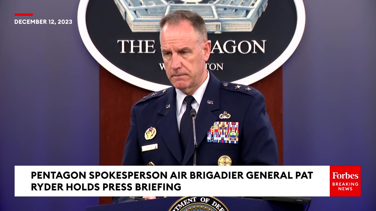 Pentagon Spokesperson Asked Point Blank- Have Iranian Backed Attacks Hurt Counter-Isis Movements-