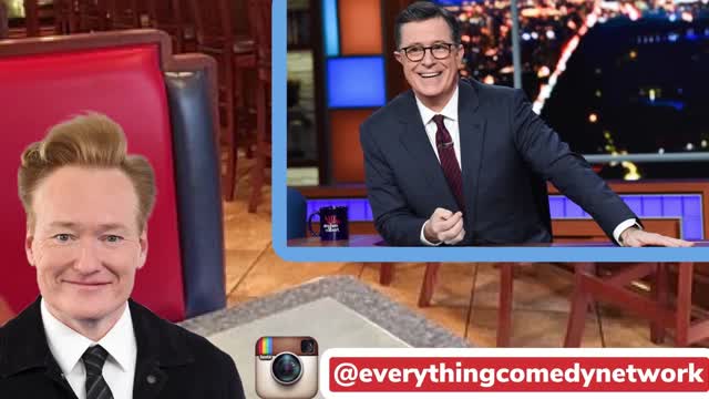 Conan O’Brien secretly envies that Stephen Colbert’s family actually watches his show