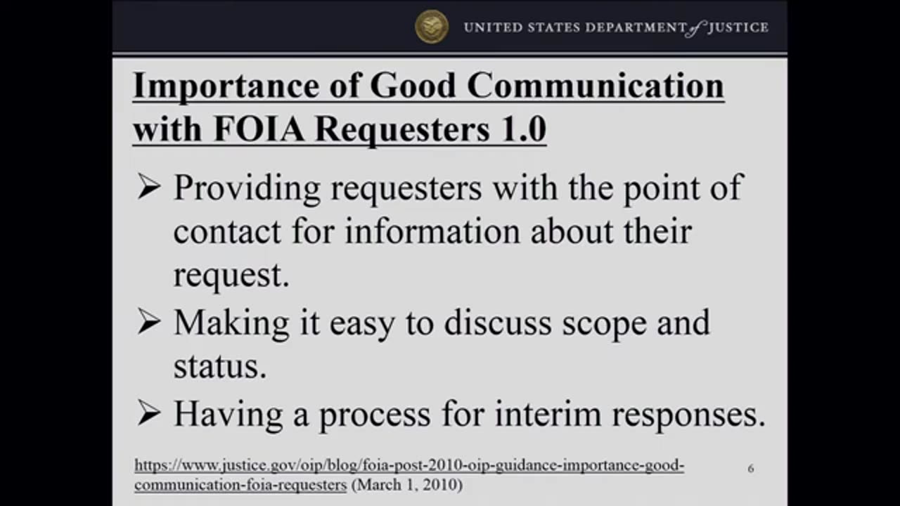 Chief FOIA Officers Council Meeting Livestream October 4 2018