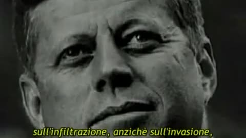 Kennedy "ultimo discorso sulle società segrete criminali"