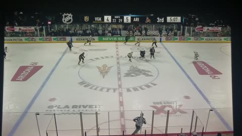 VGK vs ARI - Coyotes Lead 5-4