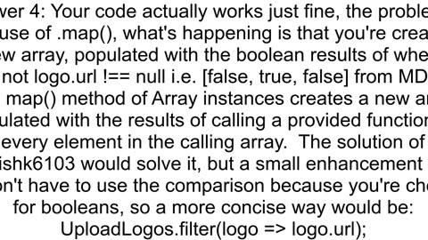 Get the length of the array if the specific key is not equal to null