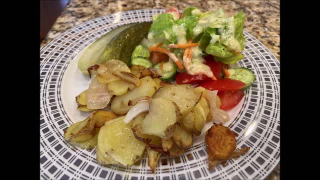 PAN FRIED POTATOES