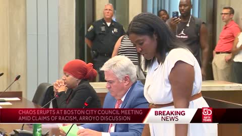 Contentious Boston City Council meeting devolves into chaos