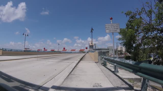 Lady Refuses to Get off Drawbridge