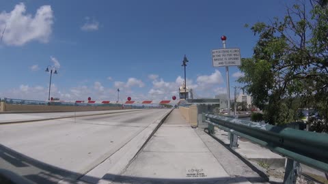 Lady Refuses to Get off Drawbridge