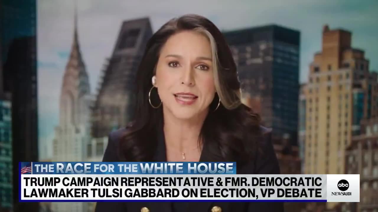 🗣️ Tulsi Gabbard: "Excited for Vance to Contrast Trump and Kamala's Records!" 🇺🇸✨