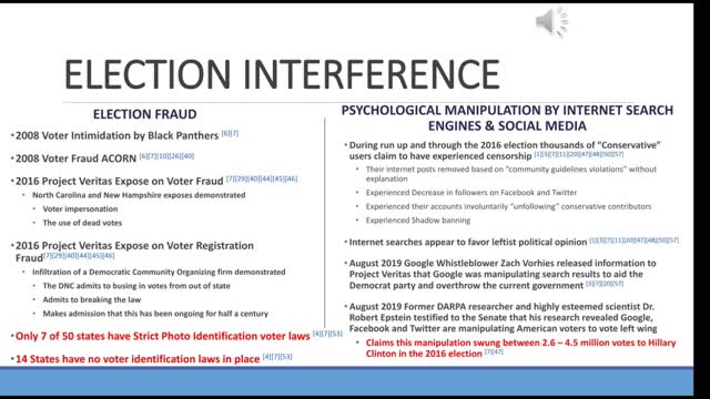 Healthcare and Election Interference Presentation (February 2020)