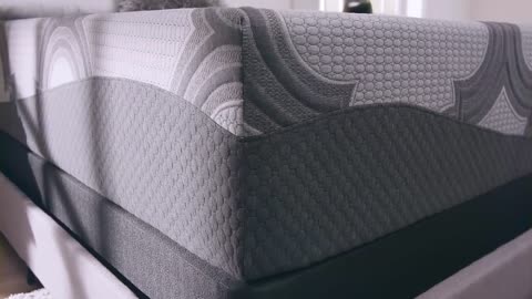 Ashley Hybrid Gray Queen Mattress from Sierra Sleep