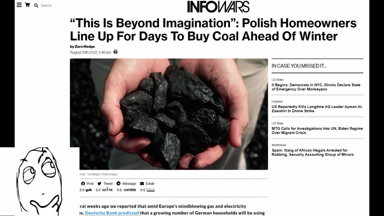 Coal making a come back?
