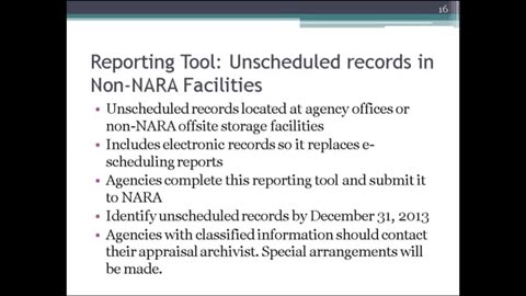 Finding the Gaps Locating and Reporting Unscheduled Records