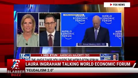 Laura Ingraham Talking World Economic Forum