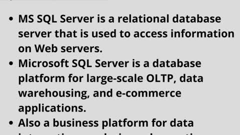 SQL DBA