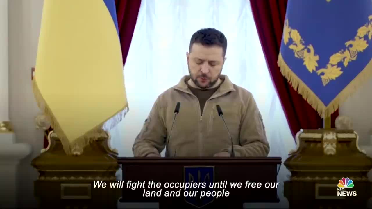 ‘We Keep Fighting’: Zelenskyy Presents Medals To Ukrainian Soldiers