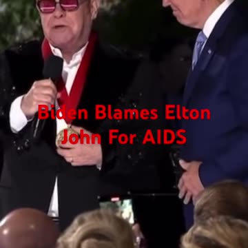 Joe Biden Blames Elton John For AIDS .