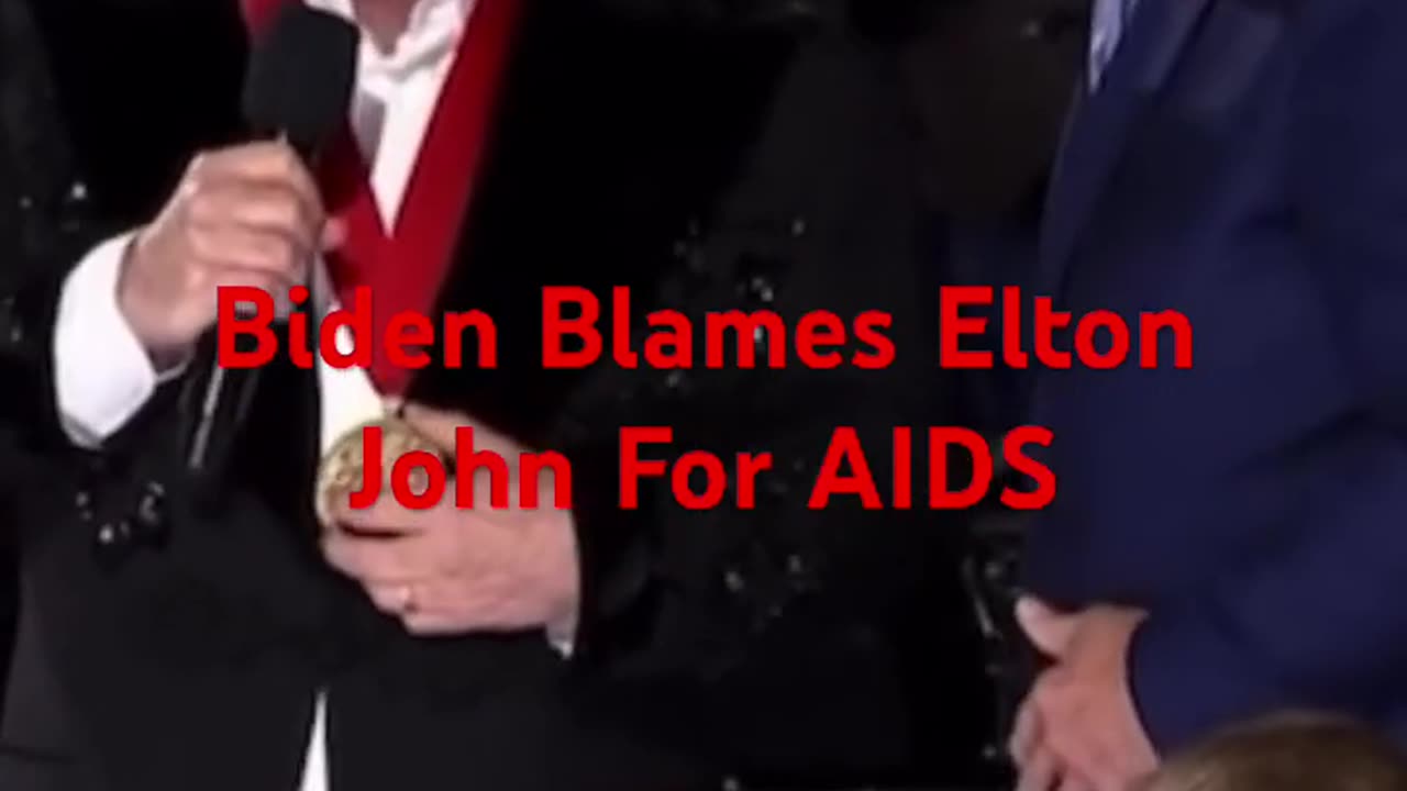Joe Biden Blames Elton John For AIDS .