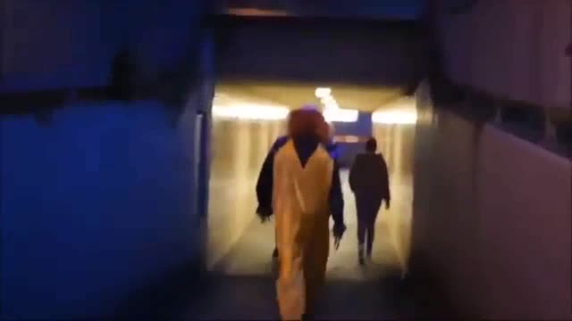 scary clown prank beaultiful