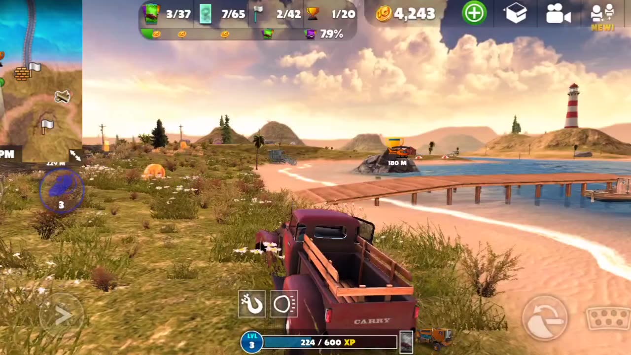 Beach car drive car driving gameplay