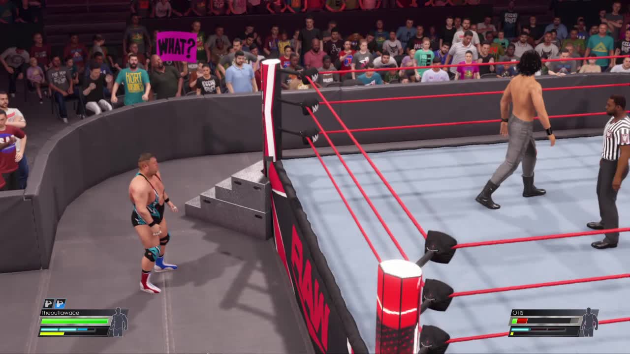 wwe 2k22 myrise walkthrough part 33 Vs Otis