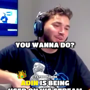 ADIN ROSS BEIGN USED FOR ADVERTISING BY TATE