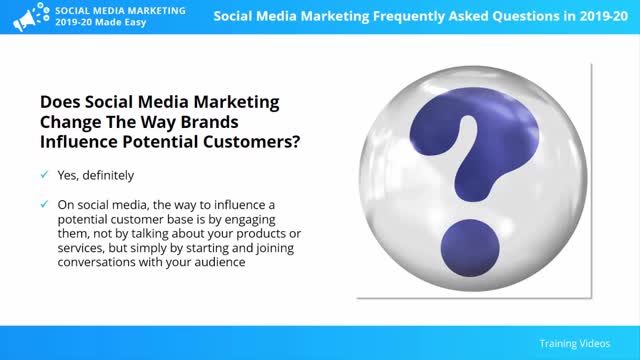 Social Media Marketing Frequently Asked Questions