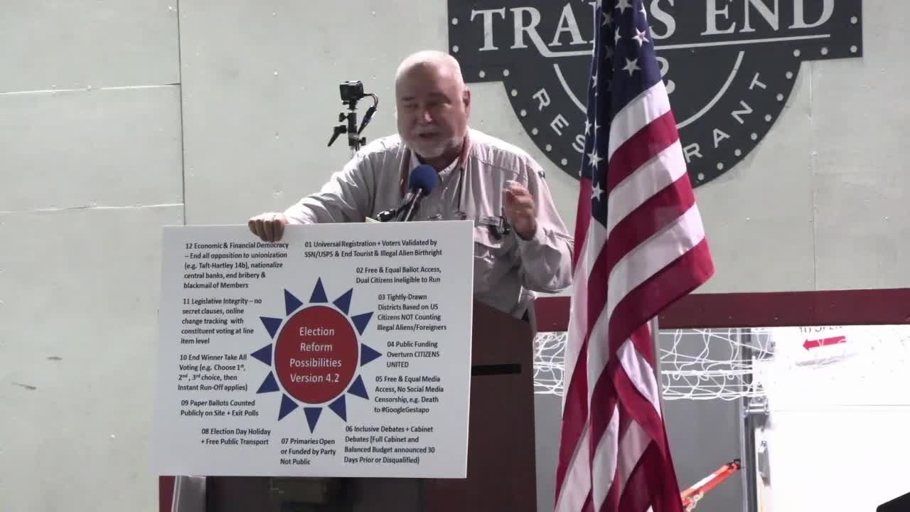 ARISE USA 2021 Robert David Steele nails it in Snohomish County