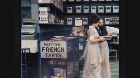 #CharlieChaplin - Dough and Dynamite (1914) | Charlot, cocinero | Old Colorized Movie