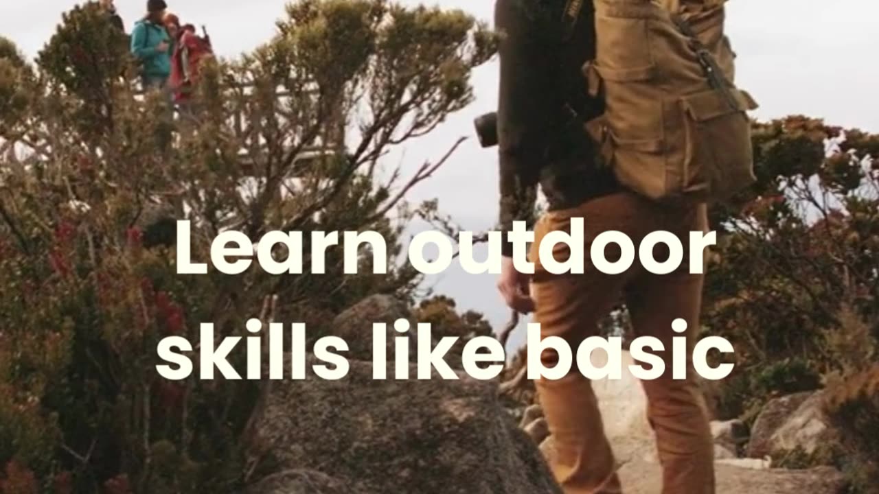 Enhance your adventure with practical skills. #AdventureSkills #Outdoors