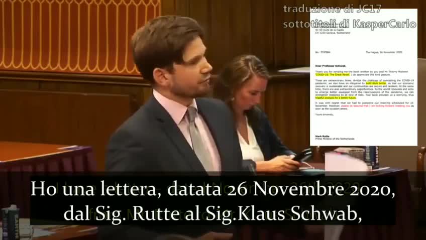 Il parlamentare olandese Gideon van Meijeren trolla il primo ministro Mark Rutte