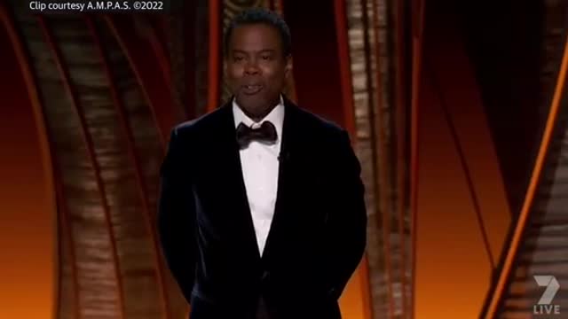 Watch uncensored moment Will smith smacks Chris on stage at Oscars,